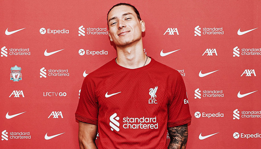 Darwin Nunez resmen Liverpoolda 100 milyon Euro...