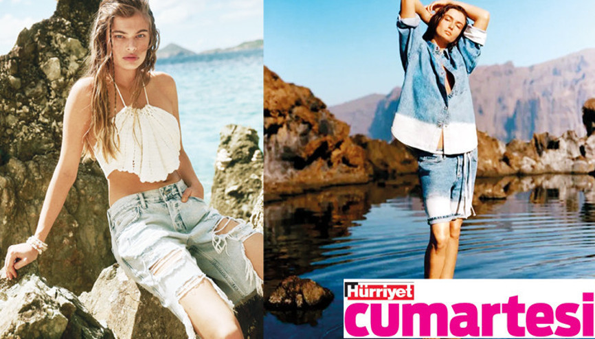 Şimdi şehirli  şortlar moda