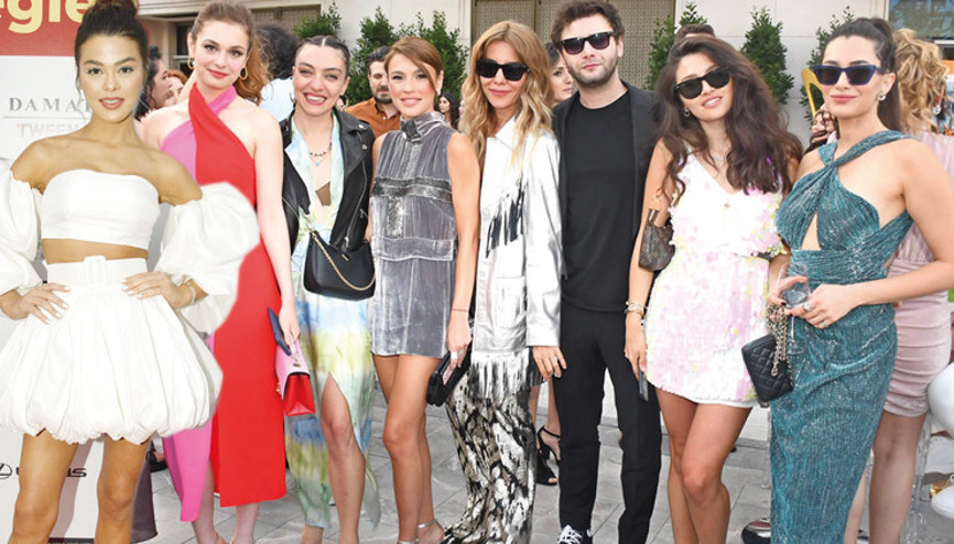 Kelebek Yazı partisi ünlüler geçidi