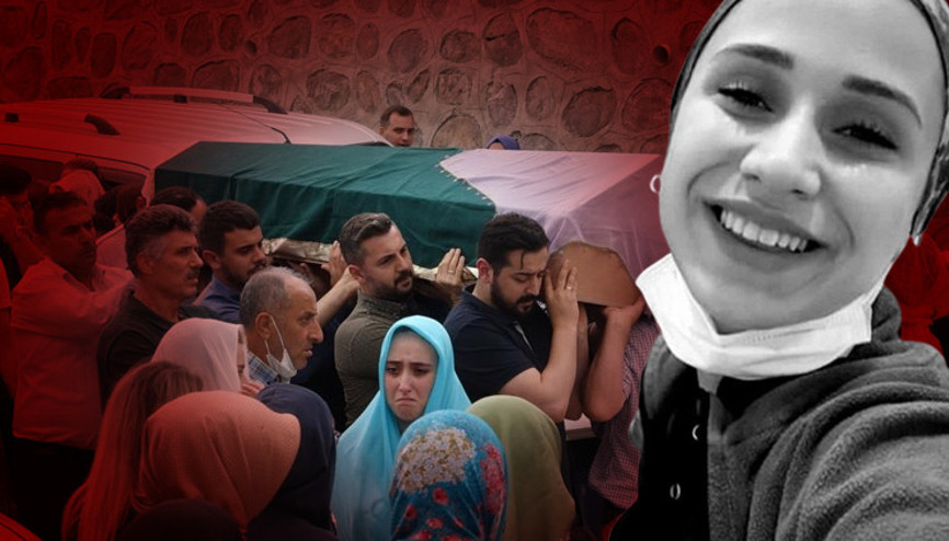 Hastanede ölü bulunan anestezi teknikeri son yolculuğuna uğurlandı