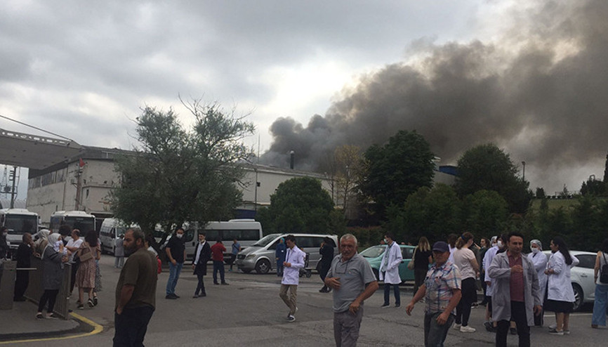 Son dakika... Kocaeli’de ilaç fabrikasında önce patlama, sonra yangın