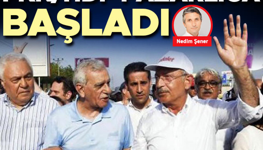 PKK/HDP pazarlığa başladı