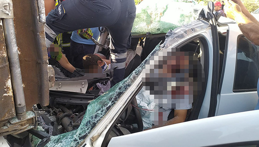 TAG otoyolunda korkunç kaza: 1 ölü, 7 yaralı