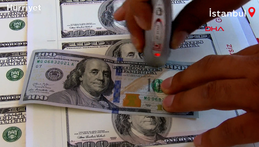 Esenyurtta jandarma operasyonunda 3 milyon sahte dolar ele geçirildi