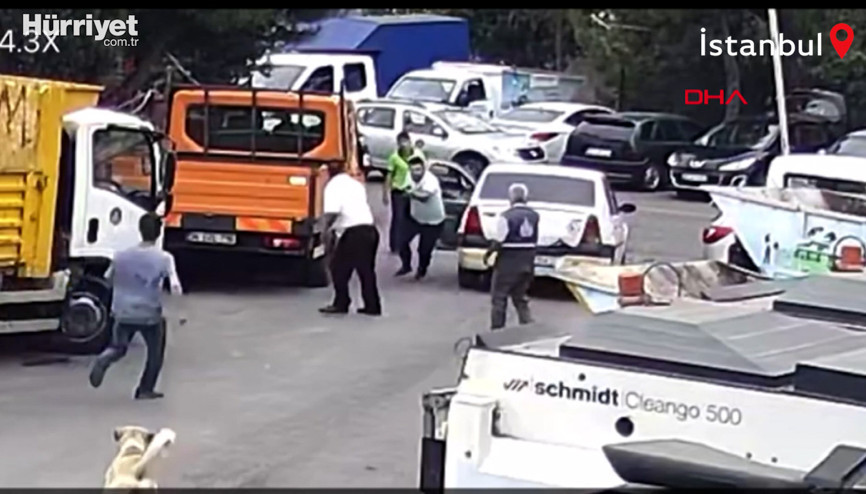 Şişlide kayınpeder cinayeti kamerada