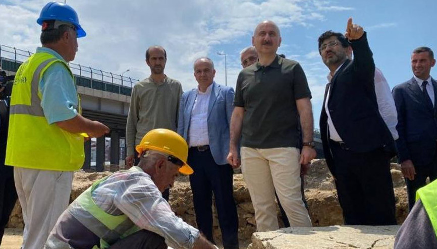 Karaismailoğlu: Haydarpaşa Garından arkeolojik kazılar yüzde 95 tamamlandı