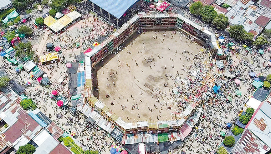 Arenada facia Tribün yıkıldı: 5 ölü