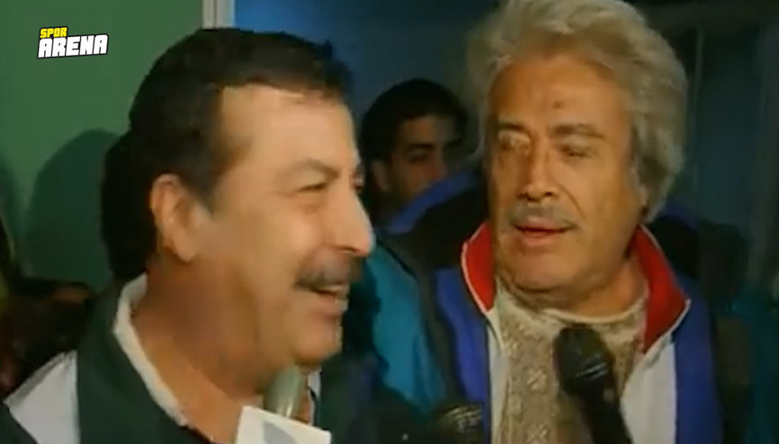 Cüneyt Arkın ile Aykut Oray, halı saha maçında bir araya gelmişti
