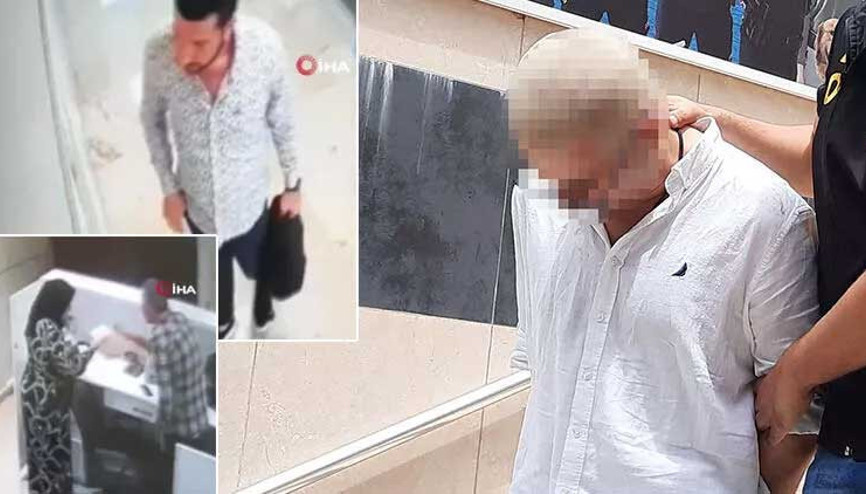 Döviz bürosunda 225 bin euro dolandırıcılık O anlar kamerada