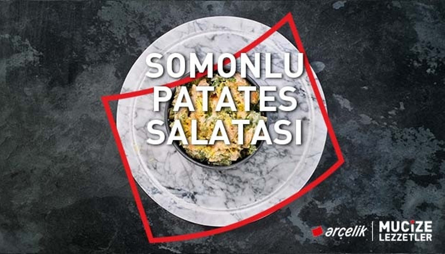 Somonlu patates salatası tarifi | Mucize Lezzetler