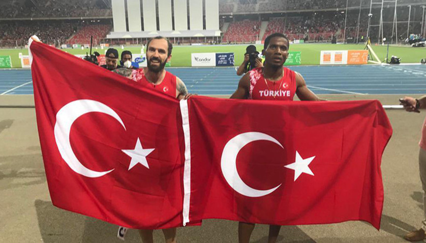 Jak Ali Harvey altın, Ramil Guliyev gümüş madalya kazandı