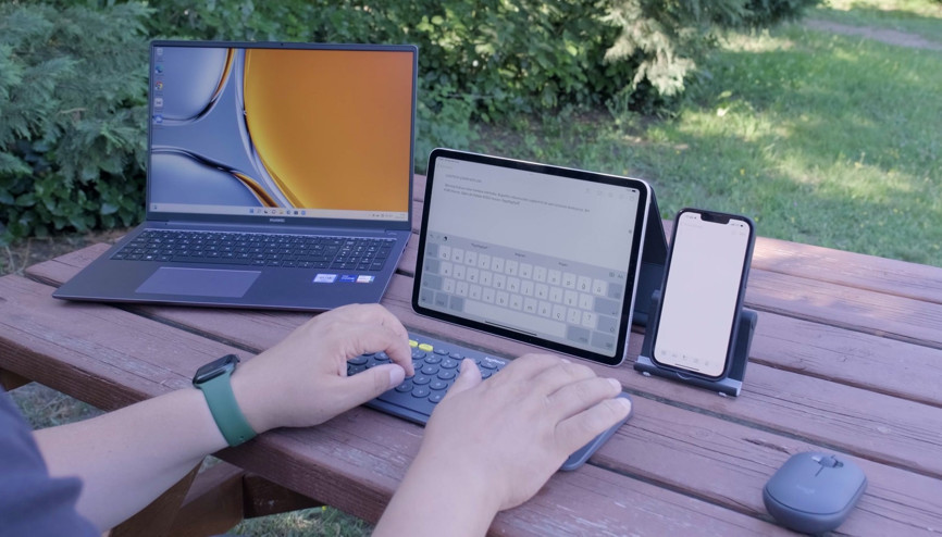 Logitech K380 Kablosuz klavye ve Pebble M350 mouse incelemesi