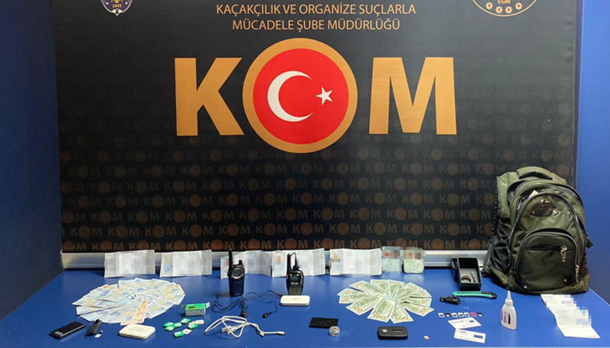 Ehliyet sınavına kopya düzeneği ile girmeye çalışırken yakalandı