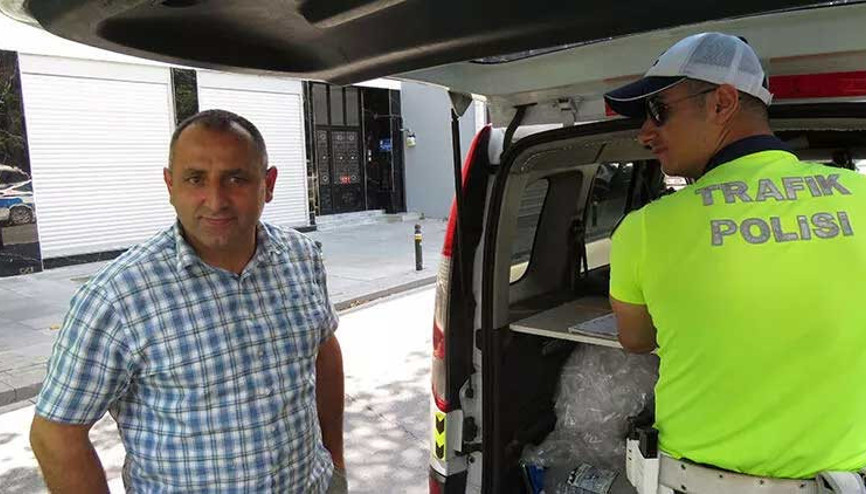 Emniyet kemeri takmadığı için ceza kesilen sürücü: Cezası 5 bin lira olsa herkes takar