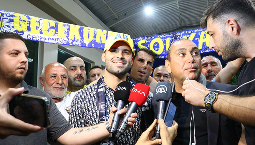 Ankaragücünün yeni transferi Jese Rodrigueze coşkulu karşılama