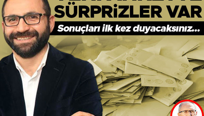 Yeni ankette sürprizler var