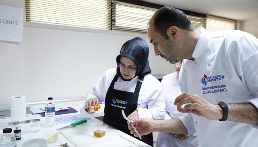 Çikolata sanata dönüştü