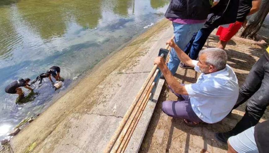 Yeğenini kurtarmak için girdiği suda kaybolan Mahmudun cesedi bulundu