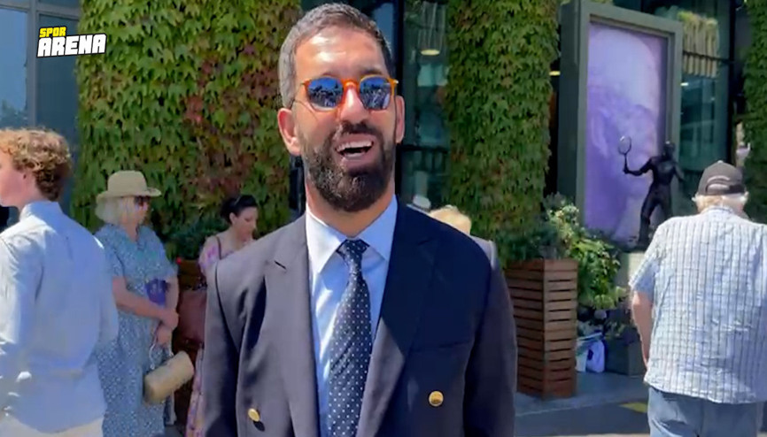 Wimbledon finalini yerinde takip eden Arda Turan: Muhteşem bir atmosfer