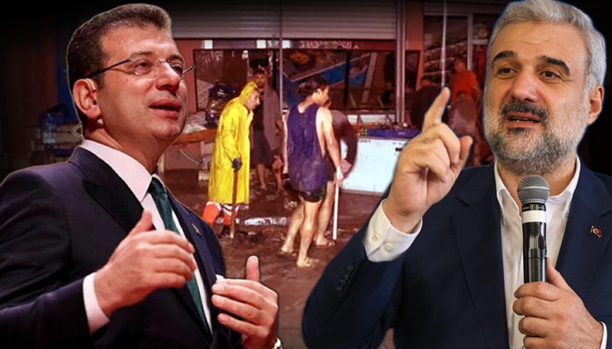 Kabaktepeden İmamoğlu eleştirisi: Ayakları ıslanır diye mi afet bölgesinde yoklardı Kabaktepeden İmamoğlu eleştirisi: Ayakları ıslanır diye mi afet bölgesinde yoklardı