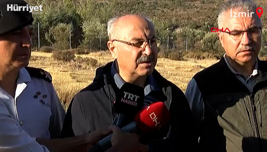 İzmir Valisi açıkladı: Çeşmedeki yangınlar kısmen kontrol altında