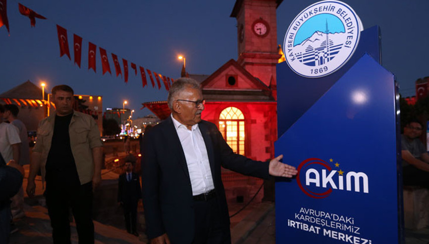 Avrupa’daki Kayserililere özel irtibat merkezi