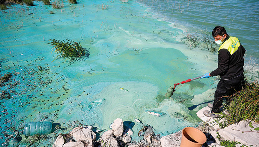 Sazlıdere Barajındaki görüntü korkutmuştu... İSKİden açıklama geldi: Doğal süreç
