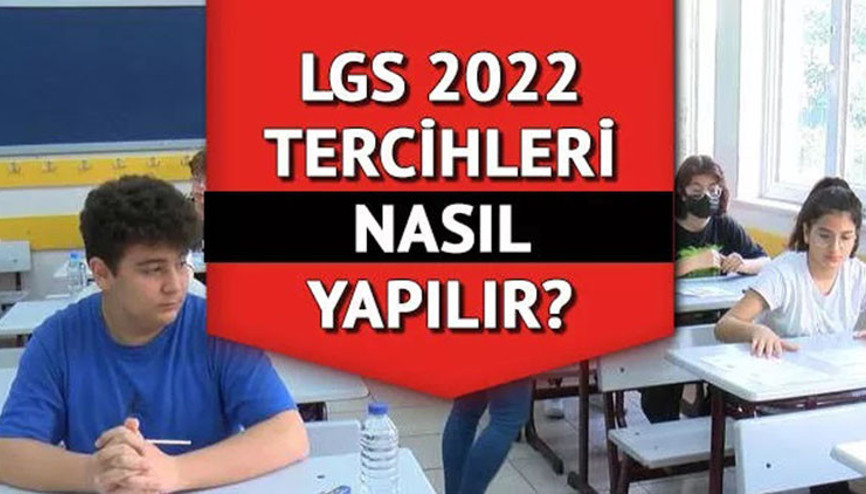LGS tercihleri nasıl yapılır 2022 LGS tercih robotu ekranı ve kılavuzu