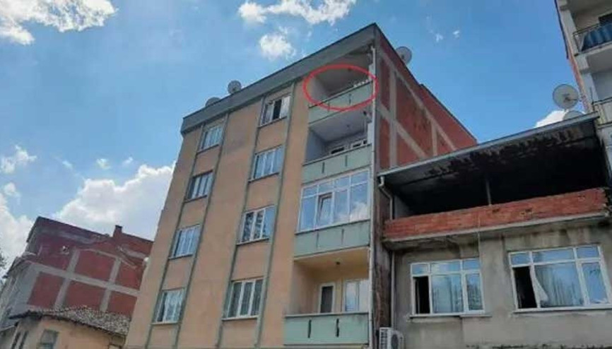 Bursada 5. kattan düşen 9 aylık bebek ağır yaralandı