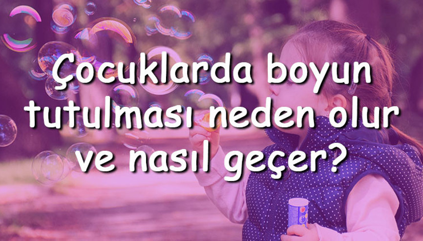 Çocuklarda boyun tutulması neden olur ve nasıl geçer Çocuklarda boyun tutulmasına ne iyi gelir