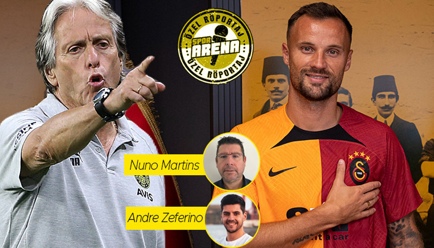 Galatasarayın yeni golcüsü Haris Seferovici Portekizli gazetecilere sorduk Jorge Jesusa diz çöktürmesi unutulmaz...