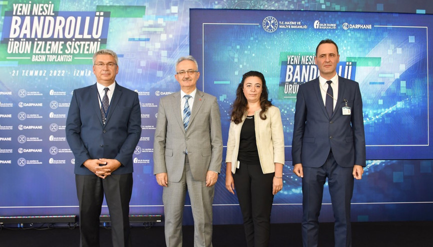 Toplam 600 milyon lira yatırımla yüksek güvenlikli bandrol dönemi başladı Toplam 600 milyon lira yatırımla yüksek güvenlikli bandrol dönemi başladı