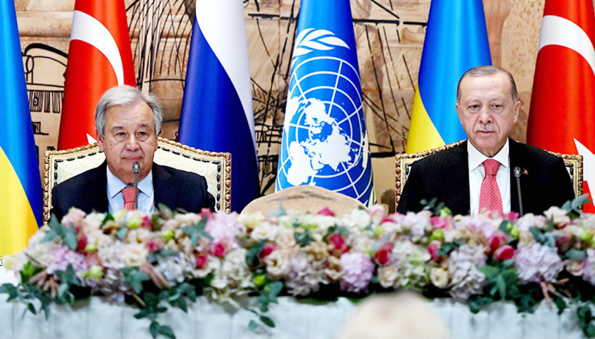 Son dakika... Tahıl koridoru için tarihi imza İstanbulda atıldı