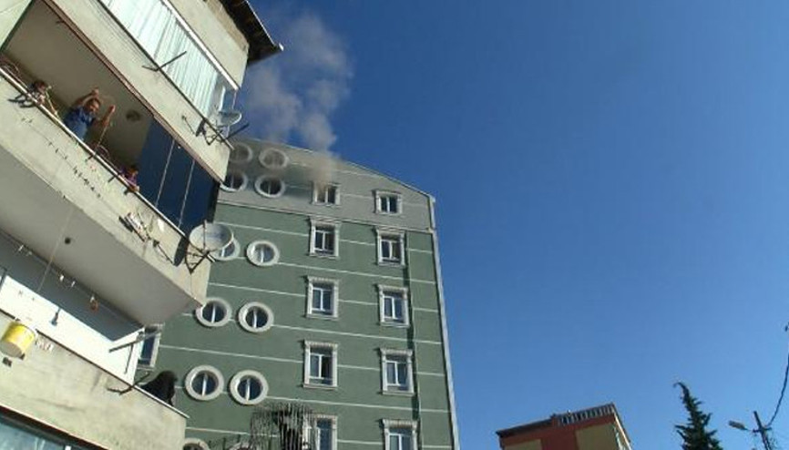 Sultanbeylide Kuran kursunda yangın