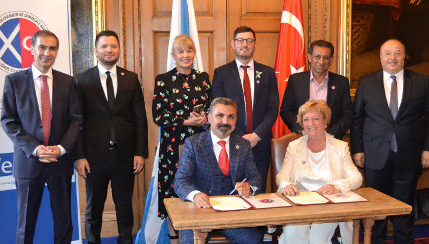 Edinburgh’da iş birliği anlaşması imzalandı