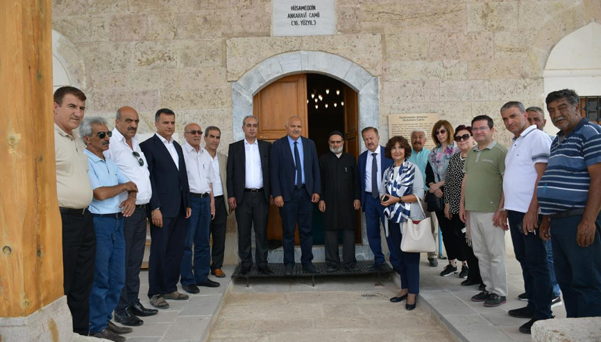 Üniversite heyetinden Haymana çıkarması