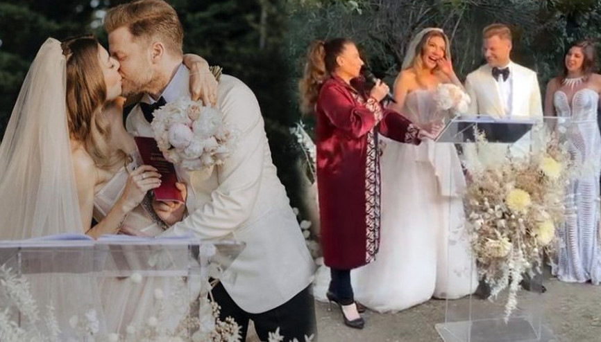 7 yıllık aşkta mutlu son Ege Kökenli ile Lior Ahituv evlendi