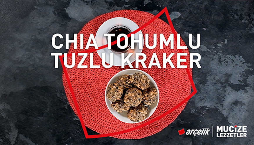 Chia tohumlu tuzlu kraker tarifi | Mucize Lezzetler