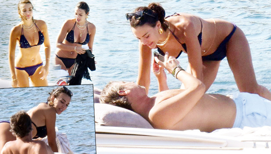 Tuvana Türkay ile İzzet Antebinin Bodrum romantizmi