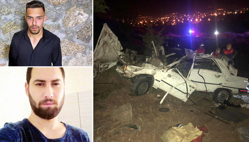 Aydında feci kaza Otomobil, uçuruma yuvarlandı: 2 kişi hayatını kaybetti