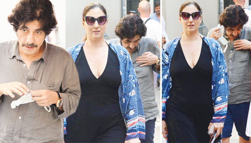 Okan Bayülgen ile Selin Atasoyun maske paniği