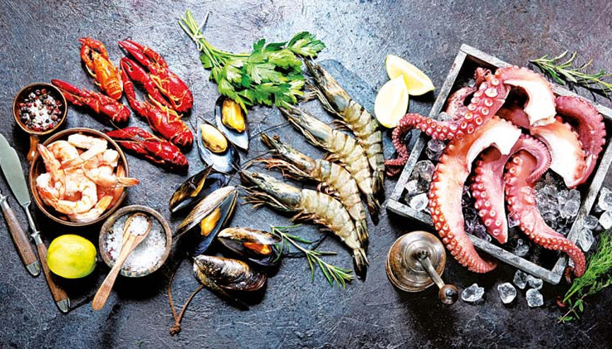 Yengeci, ıstakozu, midyesi...