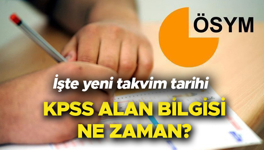 Yarın KPSS var mı 7 Ağustos tarihli KPSS Alan Bilgisi sınavı ne zaman yapılacak, ertelendi mi ÖSYMden yeni takvim açıklaması