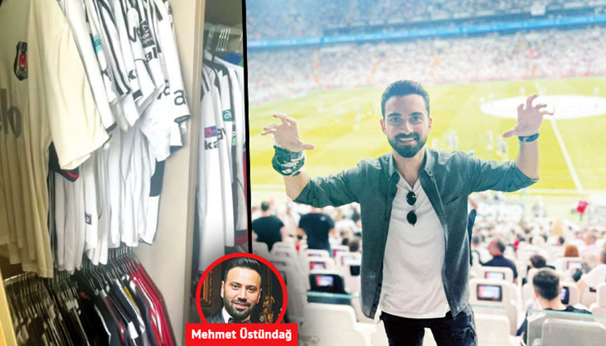 Fethi Kamışlı’nın 700’den fazla Beşiktaş forması var