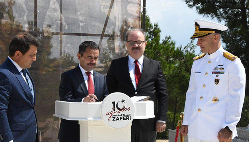 Anafartalar Zaferinin 107nci yıl dönümü kutlandı