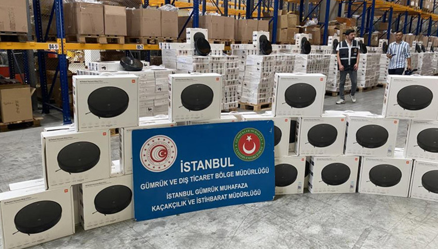 Kaçak robotlar yakalandı