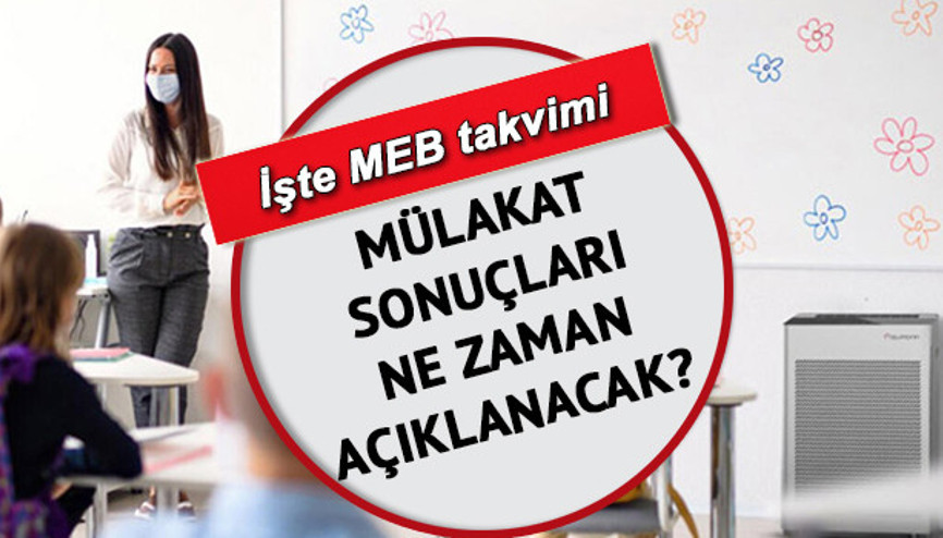 Sözleşmeli öğretmenlik mülakat sonuçları ne zaman açıklanacak 20 bin sözleşmeli öğretmen sözlü sınavı sonuç tarihi yaklaşıyor