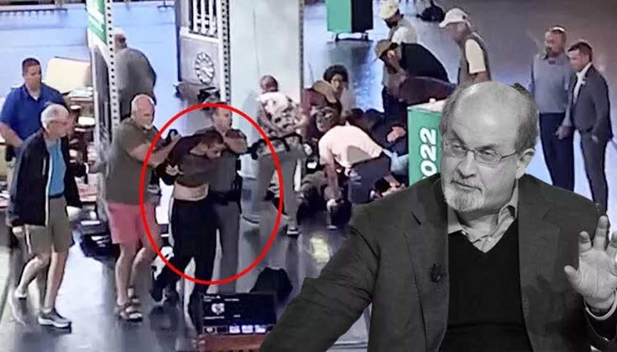 Salman Rüşdi, dünyanın gözü önünde bıçaklanmıştı, menajeri son durumunu açıkladı Salman Rüşdi, dünyanın gözü önünde bıçaklanmıştı, menajeri son durumunu açıkladı