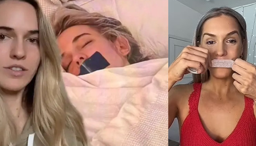 Sosyal medyada yeni çılgınlık: Ağız bantlama Uzmanlardan peş peşe uyarı... Sosyal medyada yeni çılgınlık: Ağız bantlama Uzmanlardan peş peşe uyarı...