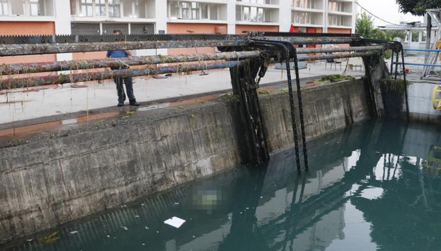 Hidroelektrik santrali kapaklarında erkek cesedi bulundu